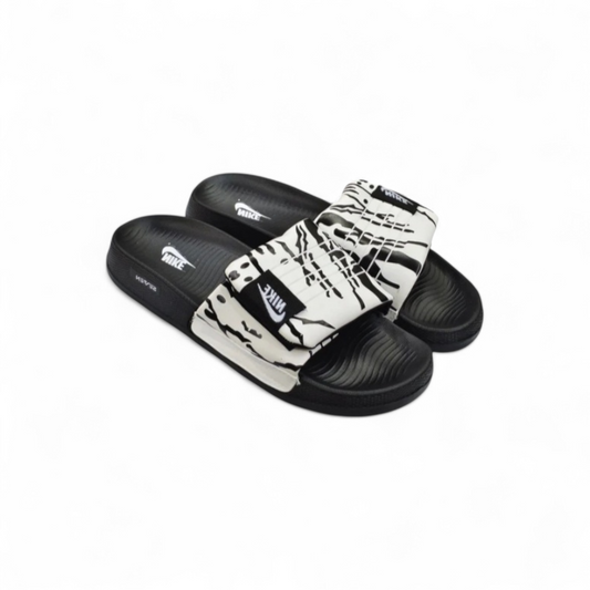 Nike Zebra Camo Slides